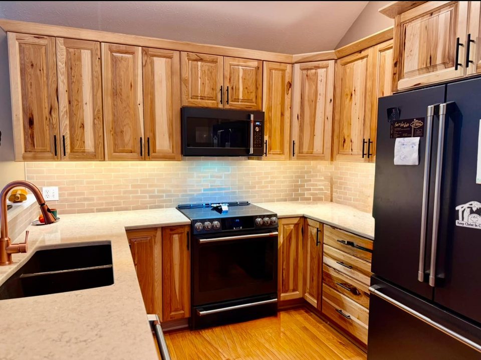 Completed kitchen renovation